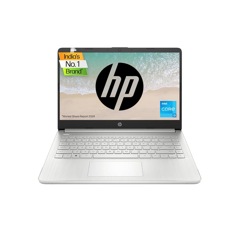 Picture of HP 14 - 12th Gen Intel Core i3-1215U 14s-dq5138TU 14" (35.6cm) Thin & Light Laptop (8GB/ 512GB SSD/ Full HD Display/ Intel UHD Graphics/ Windows 11 Home/ MS Office/ 1Year Warranty/ Natural Silver/ 1.46 kg)